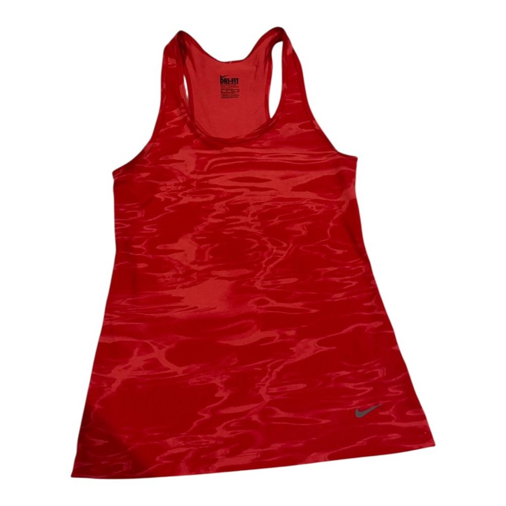 Nike Women's Vibrant Red Muscle Tee